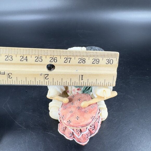 Marys Moo Moos Resin Figurine Enesco 1994 Little Drumherd Boy Whimsical Figure - Picture 4 of 14